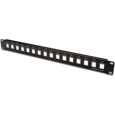 Digitus DN-91400 Ethernet Patch Panel Keystone Rack 1U 19" 16 Θυρών Unshielded