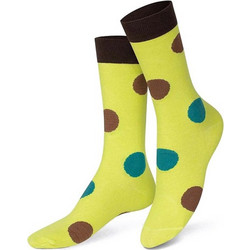 Eat My Socks Avocado Ανδρικές Κάλτσες Ψηλές Κίτρινες EMSNOCFRAV
