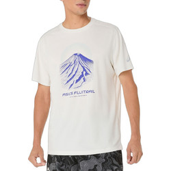 ASICS FUJITRAIL Logo Ανδρικό Αθλητικό T-Shirt Λευκό 2011D527-100
