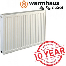 Warmhaus Σώμα Καλοριφέρ Πάνελ Τρίστηλο 33/900/1200 4565kcal/h Εξωτερικού Βρόγχου Λευκό