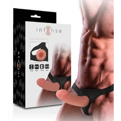 Intense Hollow Extender Harness Strap On με Dildo 16cm Flesh D-234362