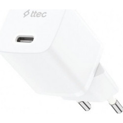 Ttec 2SCG20B Φορτιστής χωρίς Καλώδιο με Θύρα USB-C 20W Power Delivery
