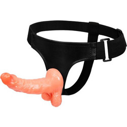Baile Ultra Passionate Adjustable Panties Harness Strap On με Dildo 15cm Flesh