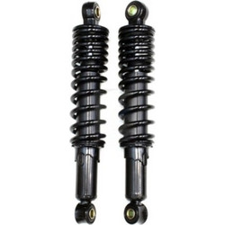 Roc Σετ Αμορτισέρ Μηχανής Πίσω για Yamaha Crypton 115 28cm Μαύρα