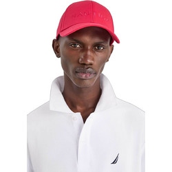 Nautica Ανδρικό Καπέλο Jockey Υφασμάτινο Κόκκινο 3NCN1AV4036