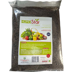 Humofert Humostar Κοκκώδες Βιολογικό Λίπασμα 8-3-3 2kg