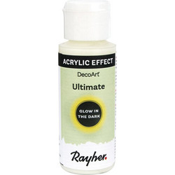 Rayher Glow In The Dark Ultimate Ακρυλικό Χρώμα Ζωγραφικής 59ml