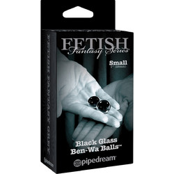 Pipedream Fetish Fantasy Ben Wa Κολπικές Μπάλες Γυάλινες Μαύρες