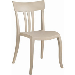 Papatya Trio-s Καρέκλα Κήπου Πολυπροπυλενίου Μπεζ 2472H118