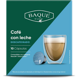Gusto Κάψουλες Latte Caffe Con Leche Decaf Συμβατές με Μηχανή Dolce Gusto 10τμχ