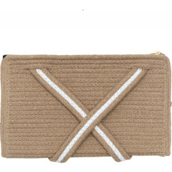 Kentia Purse 261 Γυναικείο Νεσεσέρ Παραλίας 30x18cm Μπεζ