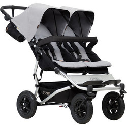 Mountain Buggy Duet Καρότσι για Δίδυμα Silver