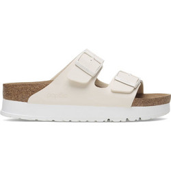 Birkenstock Arizona Papillio Δερμάτινα Γυναικεία Σανδάλια Ανατομικά Μπεζ 1029127