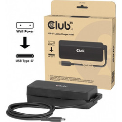 CLUB3D CAC-1932 USB-C Φορτιστής Laptop 140W 28V 5A με Αποσπώμενο Καλώδιο Τροφοδοσίας