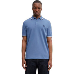 Fred Perry Ανδρική Μπλούζα Polo Κοντομάνικη Μπλε M3600-89A