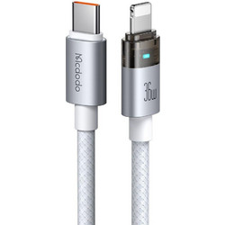 Mcdodo CA-6942 Braided USB-C to Lightning Cable 36W 1.2m White
