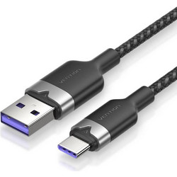 Vention CWBHF Braided USB-A to USB-C 1m Black
