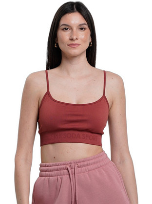 Pink Soda Sport Αθλητικό Μπουστάκι με Υψηλή Στήριξη Rusted PSSTW11734-305