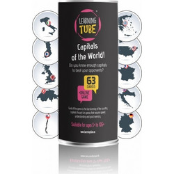 K-Toyz Learning Tubes Capitals Of The World