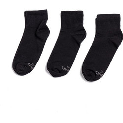 Venimo Ανδρικές Κάλτσες Κοντές Μαύρες 3Pack 324USK-503-071