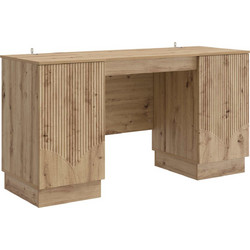 vidaXL Γραφείο Υπολογιστή Ξύλινο 142.5x50x75cm 3414629