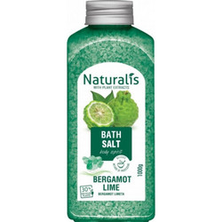Naturalis Bergamot Lime Άλατα Μπάνιου Κρύσταλλοι 1kg