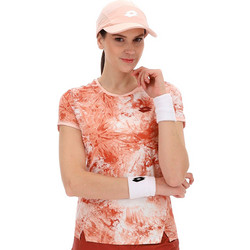 Lotto Γυναικείο Αθλητικό T-Shirt Λευκό 222114-DE6