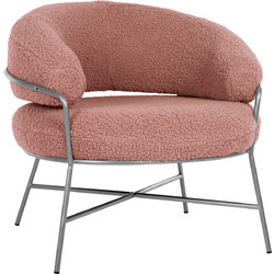 HomeMarkt Πολυθρόνα Ροζ HM8639.32