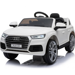MG Toys Audi Q5 Ηλεκτροκίνητο Μονοθέσιο Παιδικό Αυτοκίνητο με Τηλεχειριστήριο 12V Λευκό 412242