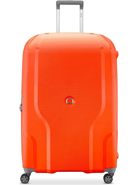 Delsey Clavel Βαλίτσα Μεγάλη 82.5x52.2x33.5cm με 4 Ρόδες Πορτοκαλί