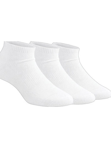 Benation Ανδρικές Κάλτσες Κοντές Λευκές 3Pack 25200-02