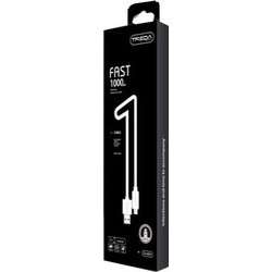 Treqa CA-8064 USB-A to USB-C 1m White