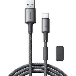 Joyroom S-A50 Braided USB-A to USB-C 1.2m Grey