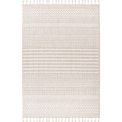Kayoom Reef Χαλί Ορθογώνιο Καλοκαιρινό 200x290cm 125 Ivory