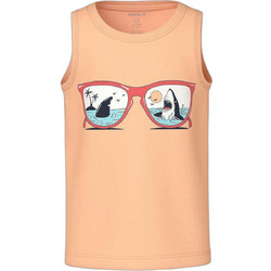 Name It Jawsome Παιδικό T-Shirt Αμάνικο Πορτοκαλί 13228228