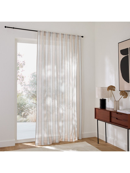 La Redoute Κουρτίνα με Τρέσα 135x250 Avori 351329311 Εκρού Μπεζ