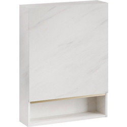 PoliHome Dalmo ΙΙ Κρεμαστό Ντουλάπι Μπάνιου MDF Λευκό 163123169