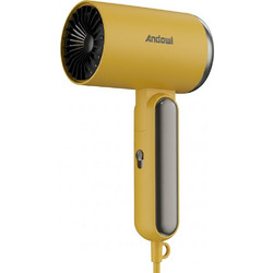 Andowl Q-F003 Πιστολάκι Μαλλιών Ionic 2600W Κίτρινο