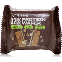 GymBeam 32% Protein Wafer Chocolate Hazelnut 25gr