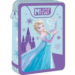 Must Frozen Κασετίνα Γεμάτη με 2 Θήκες Γαλάζια Μωβ 565992