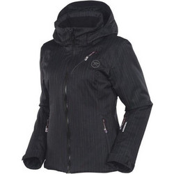 Rossignol Vela Γυναικείο Μπουφάν Χειμωνιάτικο Softshell Μακρύ Μαύρο RL2WJ12-200