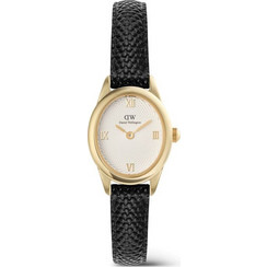 Daniel Wellington Γυναικείο Ρολόι με Μαύρο Δερμάτινο Λουράκι DW00100890