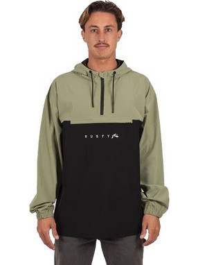 Rusty Ανδρικό Μπουφάν Χειμωνιάτικο Pullover Χακί UJKM1029-ARM