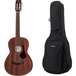 Harley Benton Custom Line CLP-15M Natural Matte with Bag