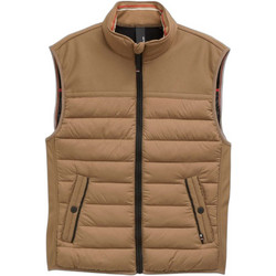 Tom Tailor Αμάνικο Ανδρικό Μπουφάν Puffer Καφέ 10485080