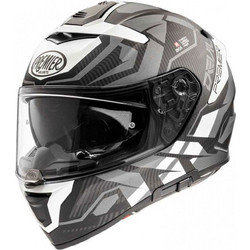 Premier Devil JC8 BM Black White Grey Κράνος Μηχανής Full Face 1490gr