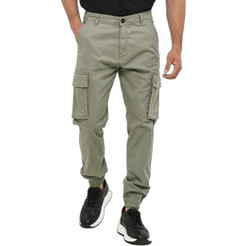 Brokers Ανδρικό Παντελόνι Cargo Joggers Κανονική Εφαρμογή Light Χακί 26014-521-451