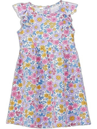 iDo Παιδικό Φόρεμα Floral Λιλά 4G557-6CBN