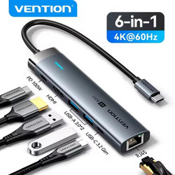 Vention TGNHB USB-C Docking Station με HDMI PD Ethernet