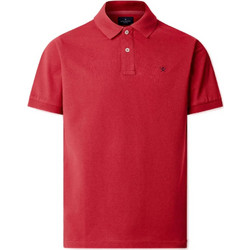 Hackett Ανδρική Μπλούζα Polo Κοντομάνικη Κόκκινη HM5600148-201